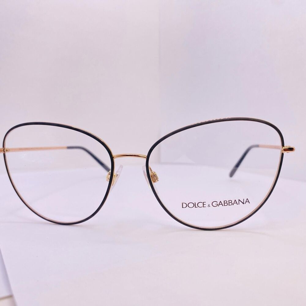 Dolce & Gabbana Authentic Eyeglasses Frames Rose Gold DG 1301 01 55 [] 15 140 MM